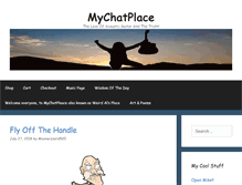 Tablet Screenshot of mychatplace.com